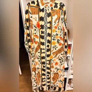 Farm Rio x Anthropologie dress size Medium